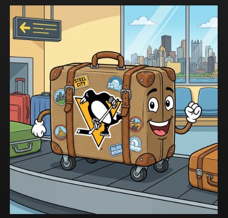 Penguins About to Embark on a Long, Strange Trip