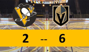 Self-Inflicted Mistakes and a Disappointing Penguins Loss