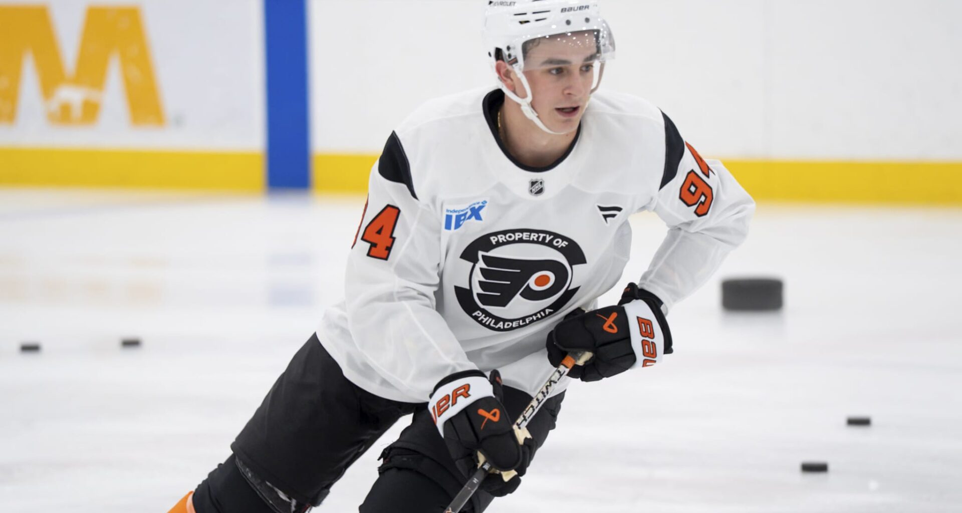 Porter Martone pushed to make his NHL debut Sunday vs. Stars