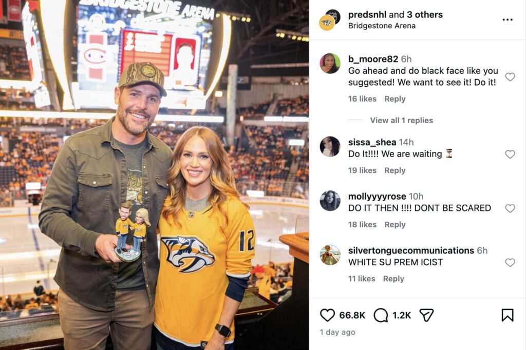 Nashville Predators Carrie Underwood