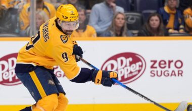 Filip Forsberg, Justus Annunen lead Nashville Predators over Seattle Kraken