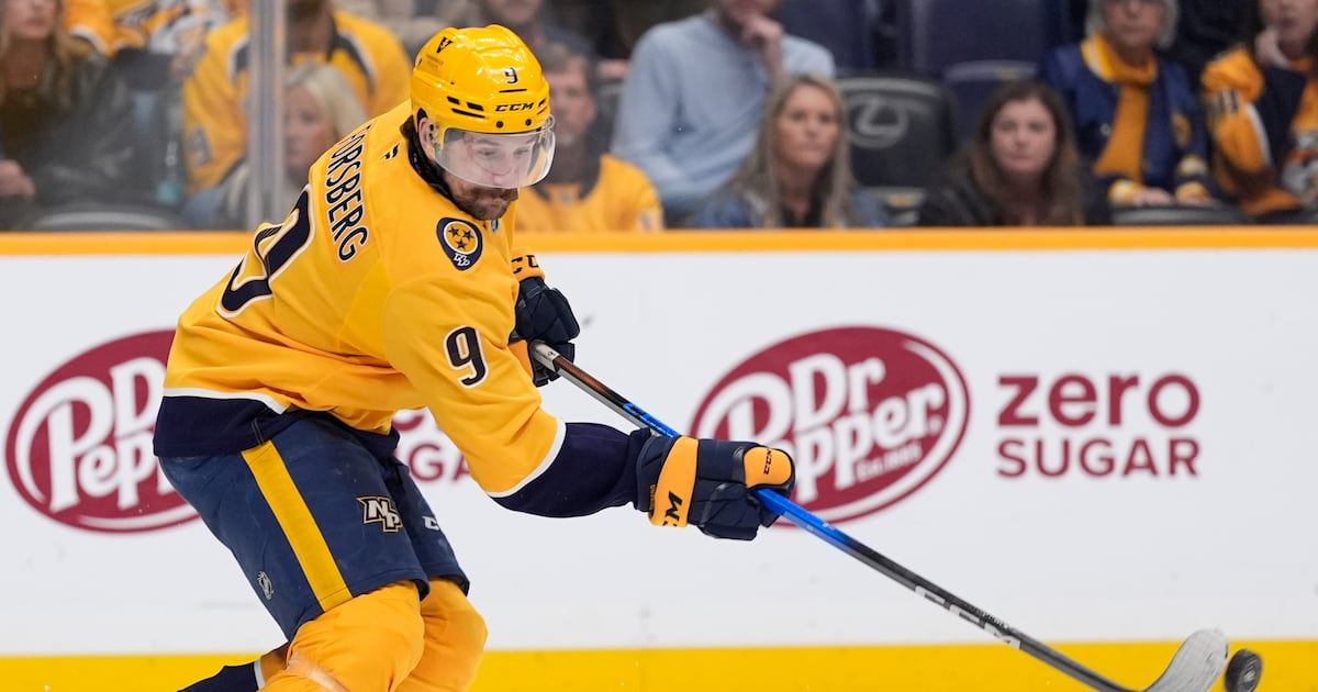 Filip Forsberg, Justus Annunen lead Nashville Predators over Seattle Kraken