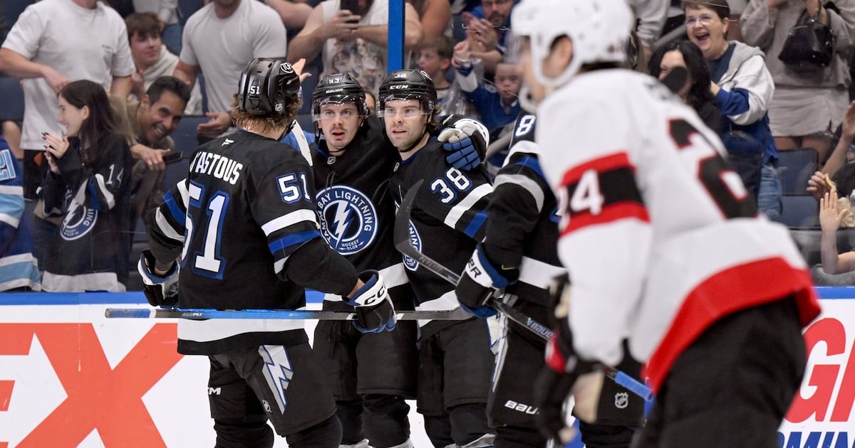 Ottawa Senators dealt blow in playoff race with loss to Tampa Bay Lightning