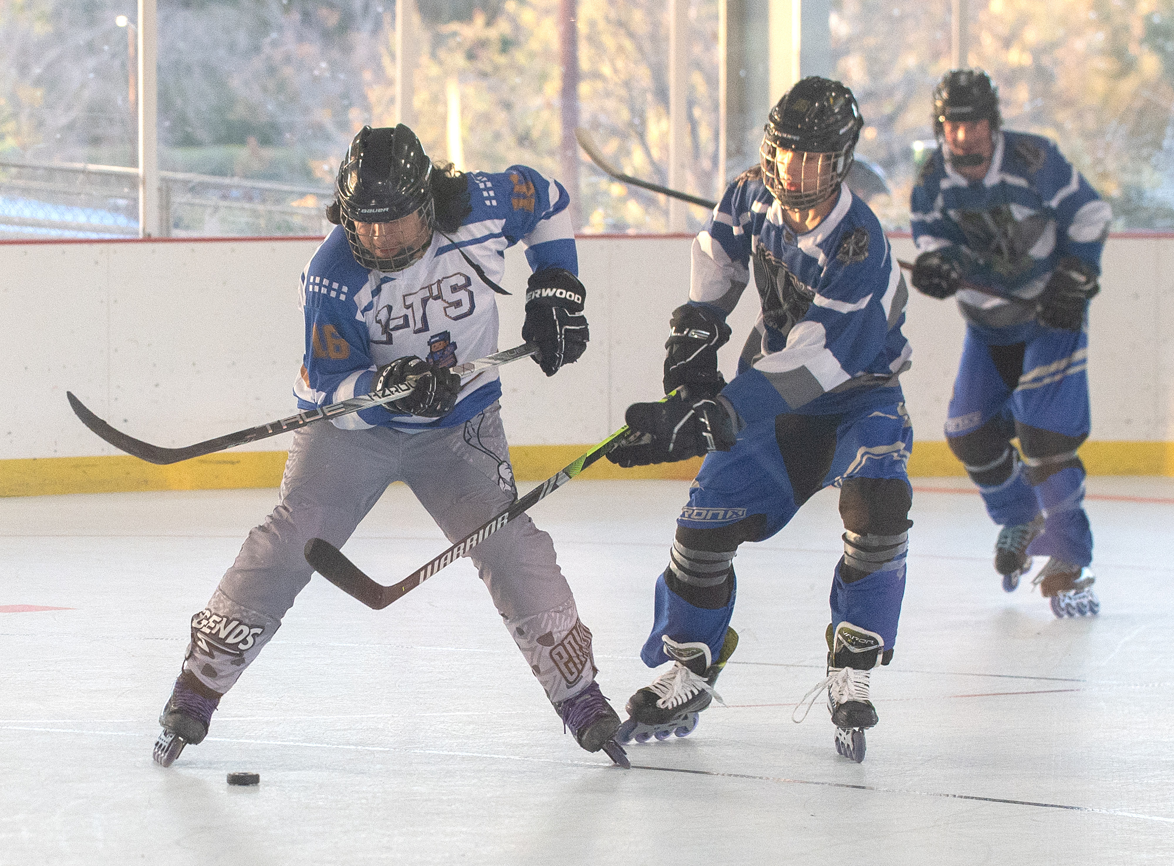Players from the under-17 Apex Syndicate and One Timers teams...