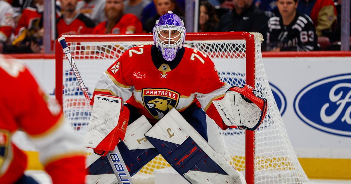 Florida Panthers focusing on Sergei Bobrovsky extension
