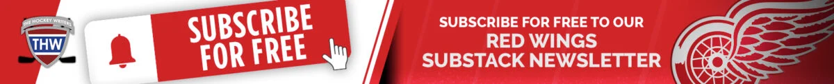 SUBSCRIBE FOR FREE TO OUR DETROIT RED WINGS SUBSTACK NEWSLETTER