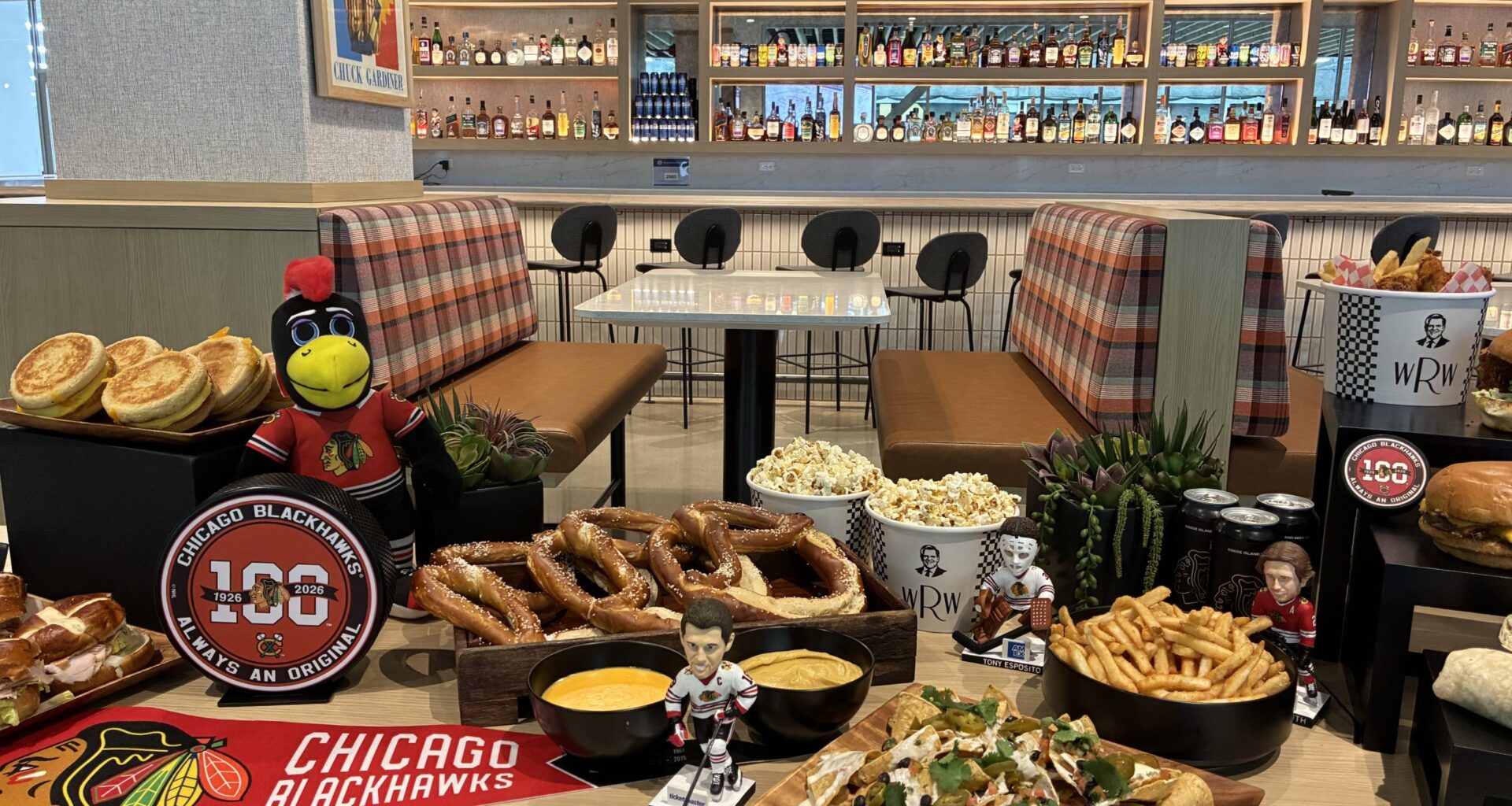 Gourmet Stadium Eats — With Great Views of The Ice — At Blackhawks Expanded Training Facility