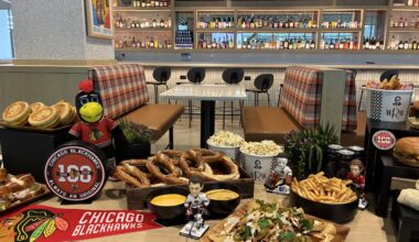 Gourmet Stadium Eats — With Great Views of The Ice — At Blackhawks Expanded Training Facility