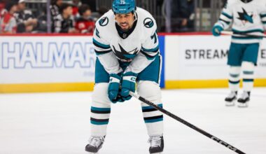 San Jose Sharks Week Ahead: Schedule & Storylines - Wild Card Push, Reaves Injury and More - The Hockey Writers - San Jose Sharks