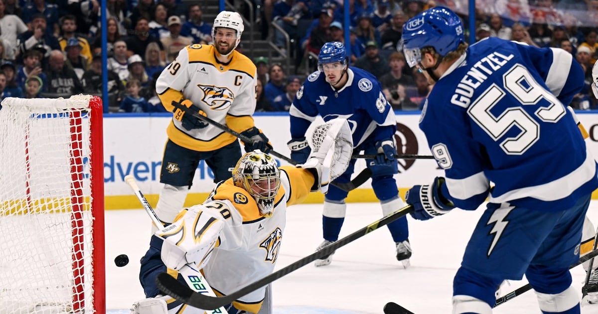 Jake Guentzel’s goal, two assists lead Tampa Bay Lightning over Nashville Predators