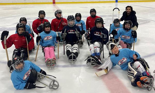 Enthusiasm and Camaraderie on Full Display During Sled Try Hockey For Free Event in Massachusetts