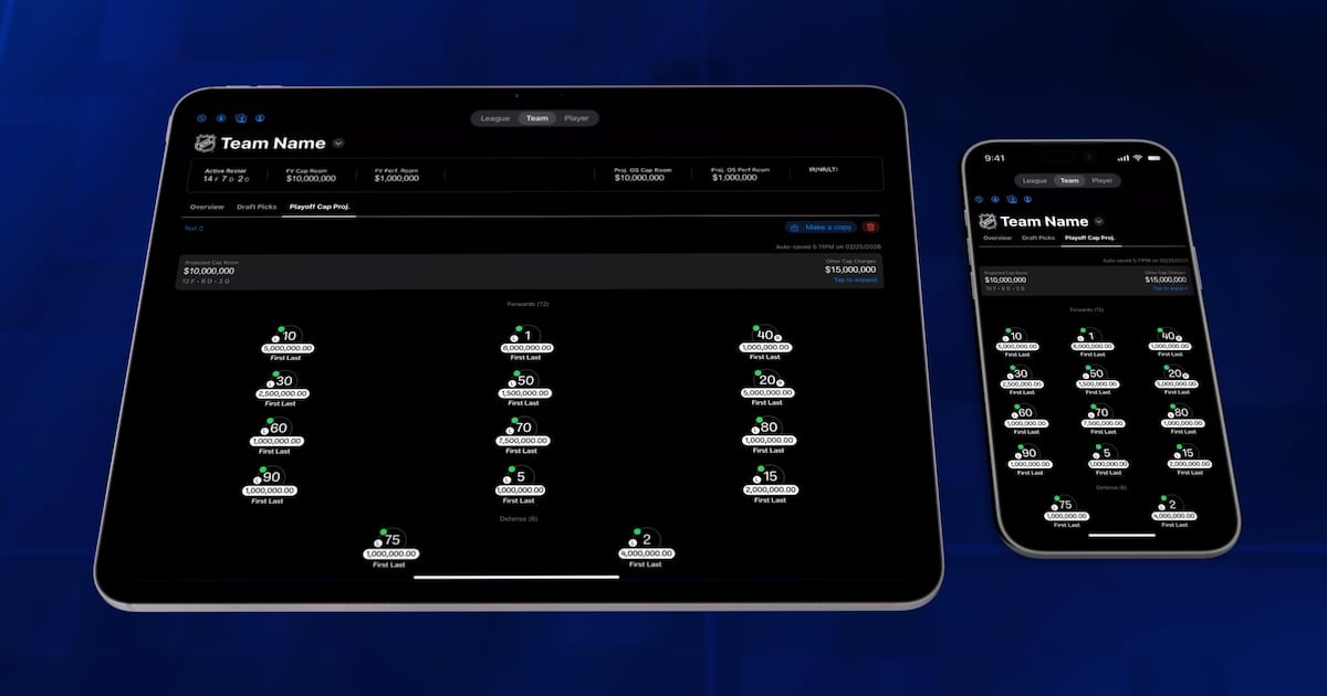 NHL, SAP create new salary cap planning tool for playoff compliance