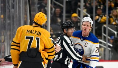 Pittsburgh Penguins F Malkin receives five-game suspension for slashing Buffalo Sabres’ Dahlin