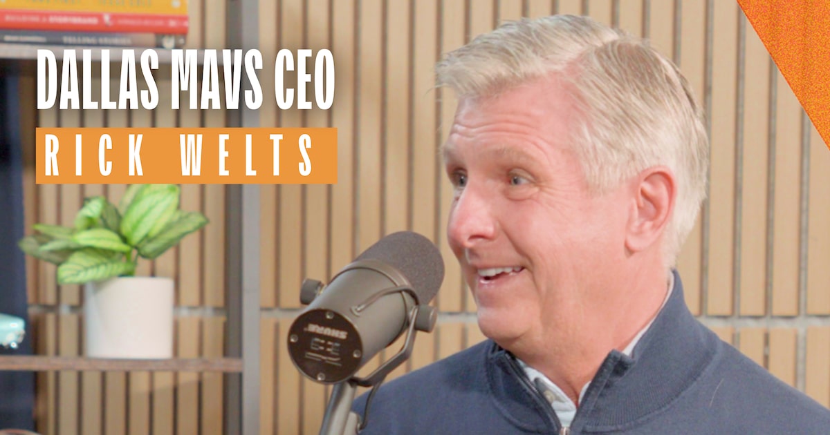 Dallas Mavericks CEO Rick Welts on his vision for the team and a new arena