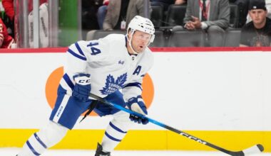 Maple Leafs D Morgan Rielly out day-to-day with lower-body injury