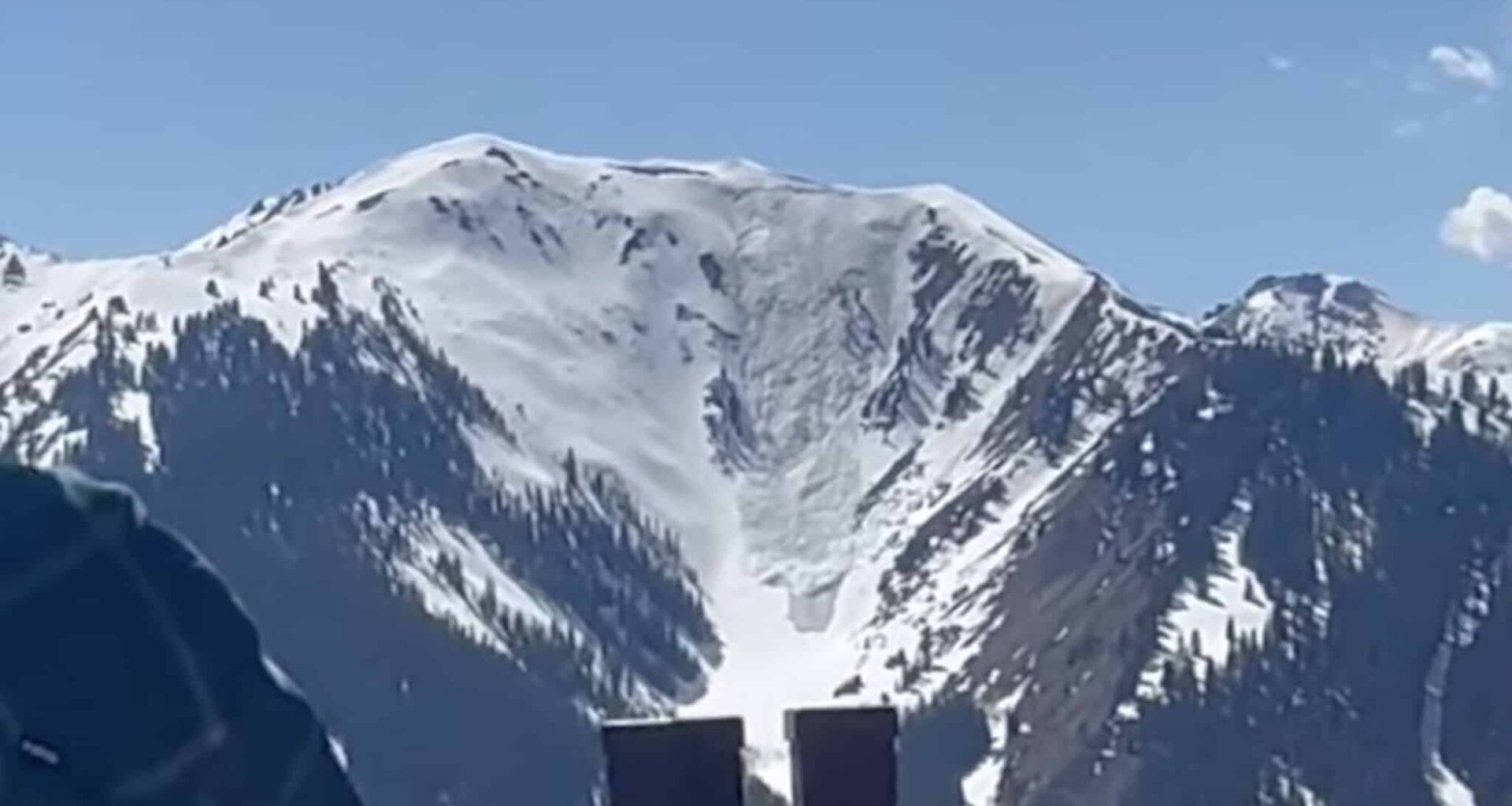 Large Spring Avalanche Triggered In Highland Bowl at Aspen Highlands