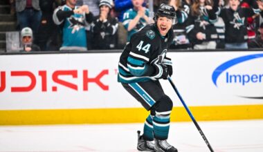 Sharks Locker Room: For One Night, Grier's Vision Crystal-Clear