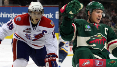 Former Chiefs star Spurgeon plays 1,000th NHL game with Minnesota Wild