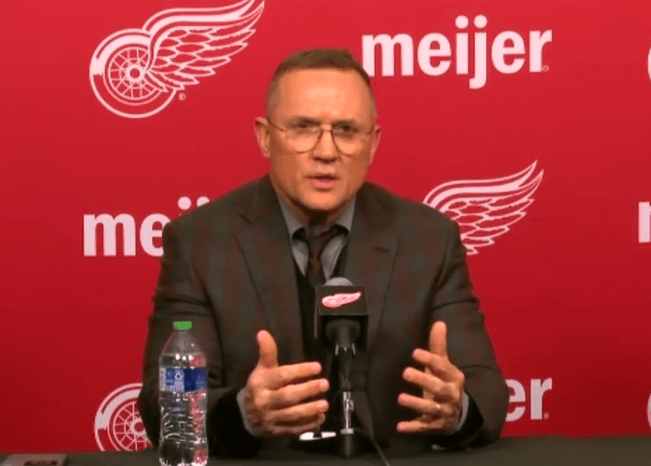Red Wings Will Keep Yzerman As GM / Detroit Hockey Now