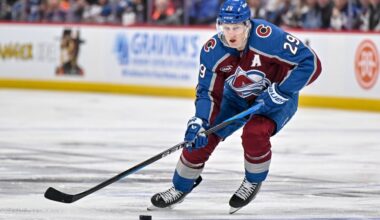 Avalanche lose to Oilers after Nathan MacKinnon ejection