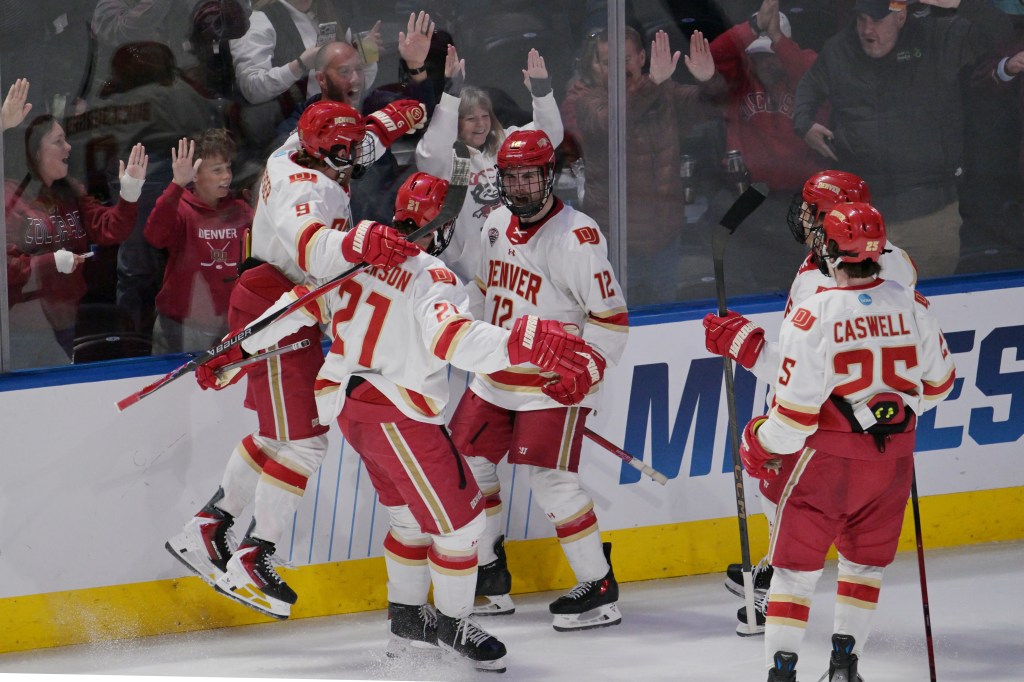 DU Pioneers cruise past Cornell in NCAA tournament opener