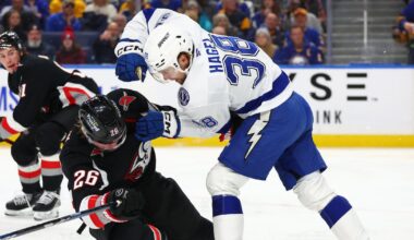 Tampa Bay Lightning F Brandon Hagel fined $5K as aggressor in altercation with Rasmus Dahlin