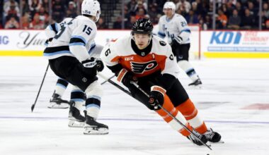 Flyers’ winning streak ends in shutout loss to Utah