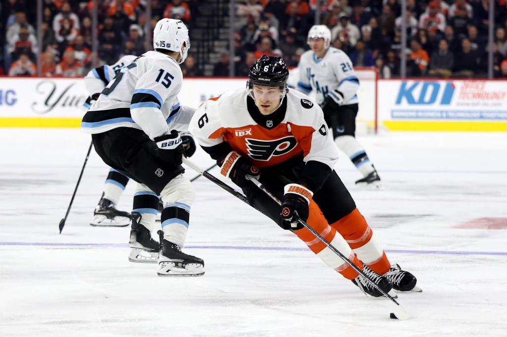 Flyers’ winning streak ends in shutout loss to Utah