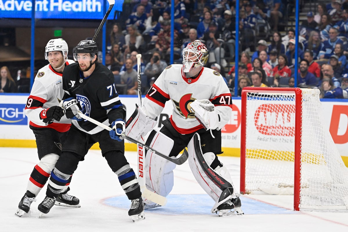 Tampa Bay Lightning beat Senators 4-2, dealing team a blow in playoff race