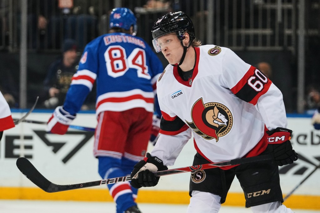 Down to 4 defensemen, Senators hold Rangers to fewest shots by an NHL team since 2003 – Trentonian