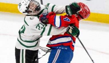 Tewksbury boys hockey team edged by Canton in state title showdown