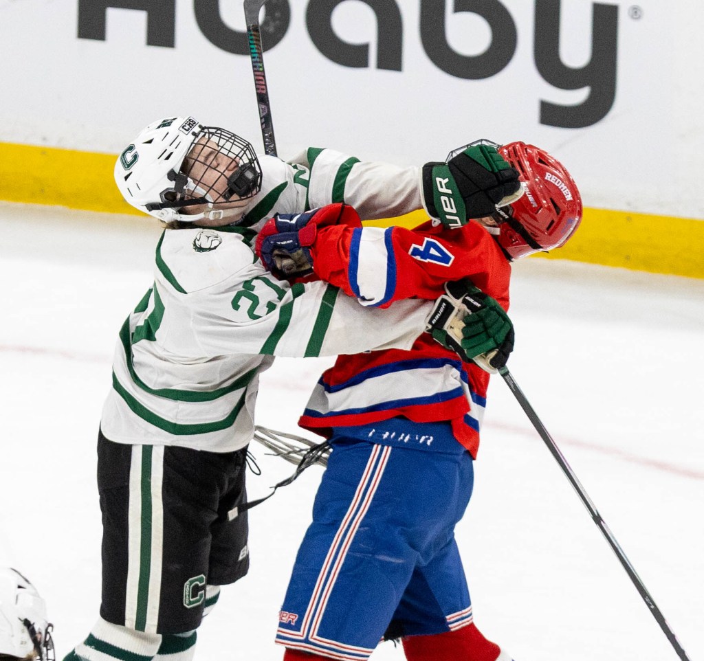 Tewksbury boys hockey team edged by Canton in state title showdown