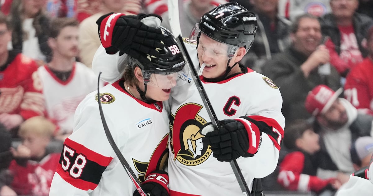 Ottawa Senators’ Carter Yakemchuk scores, registers assist in NHL debut