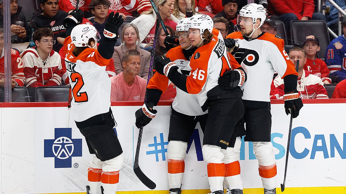 Flyers hold off Red Wings to tighten gap in NHL playoff picture – NBC Sports Philadelphia