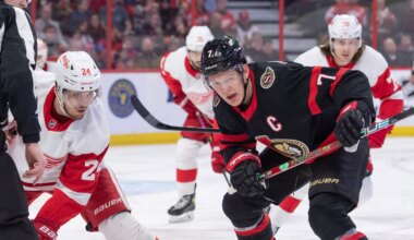 Sens Edition vs Wings with Valuable Points On the Line