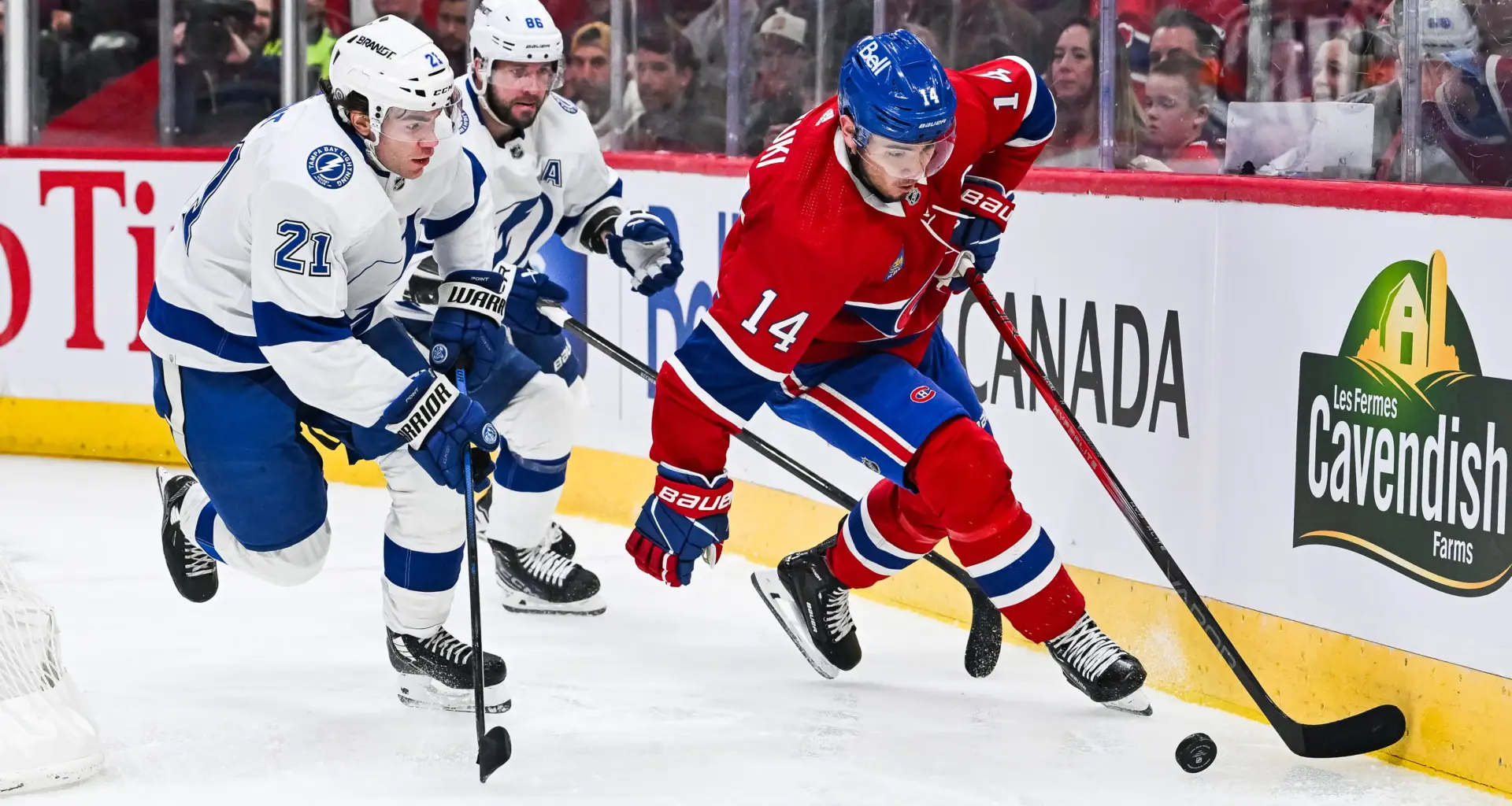 A Battle of Two Strong Atlantic Division Squads, Habs and Bolts