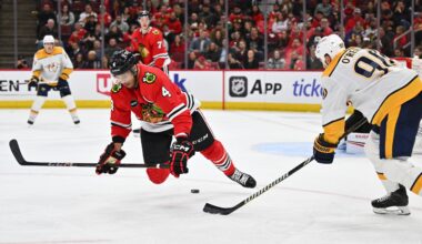 Blackhawks and Predators in some Central Division Sunday Action