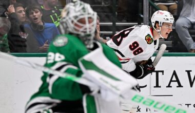 March 8, Chicago Blackhawks vs Dallas Stars