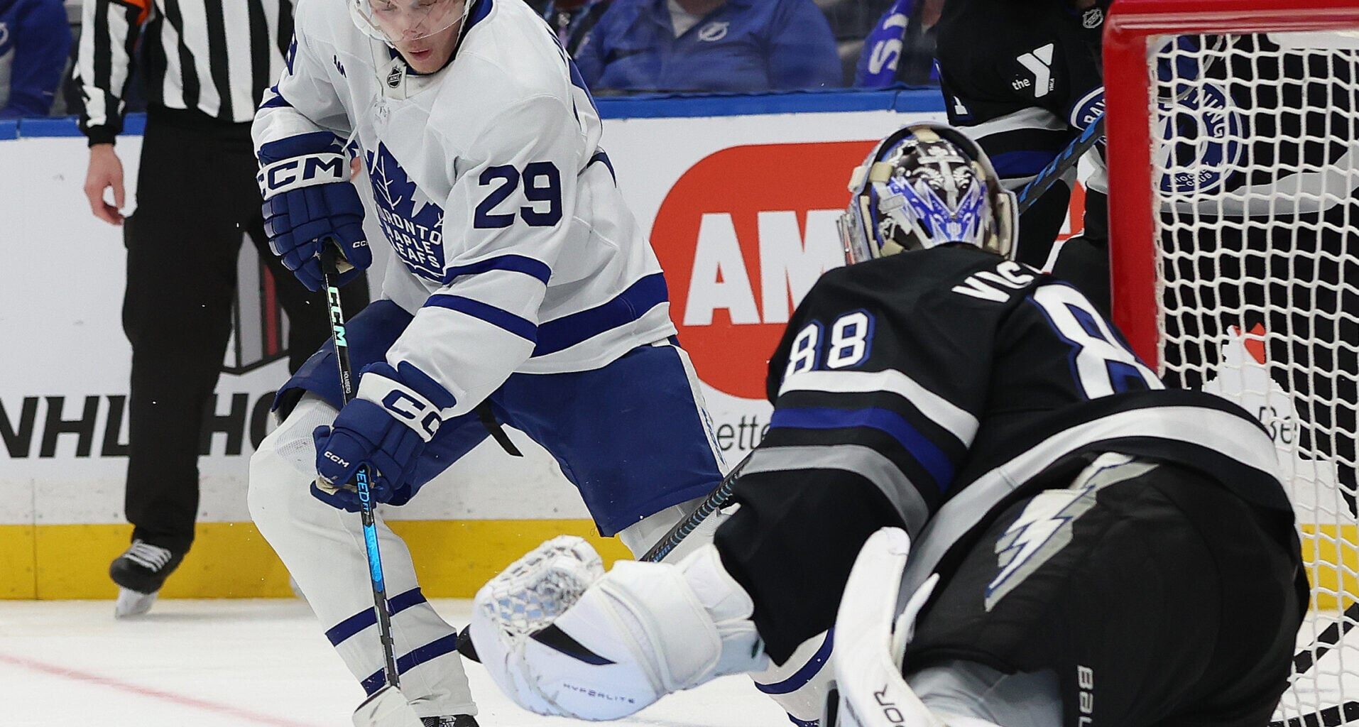 Leafs and Lightning on a Saturday Night from Toronto