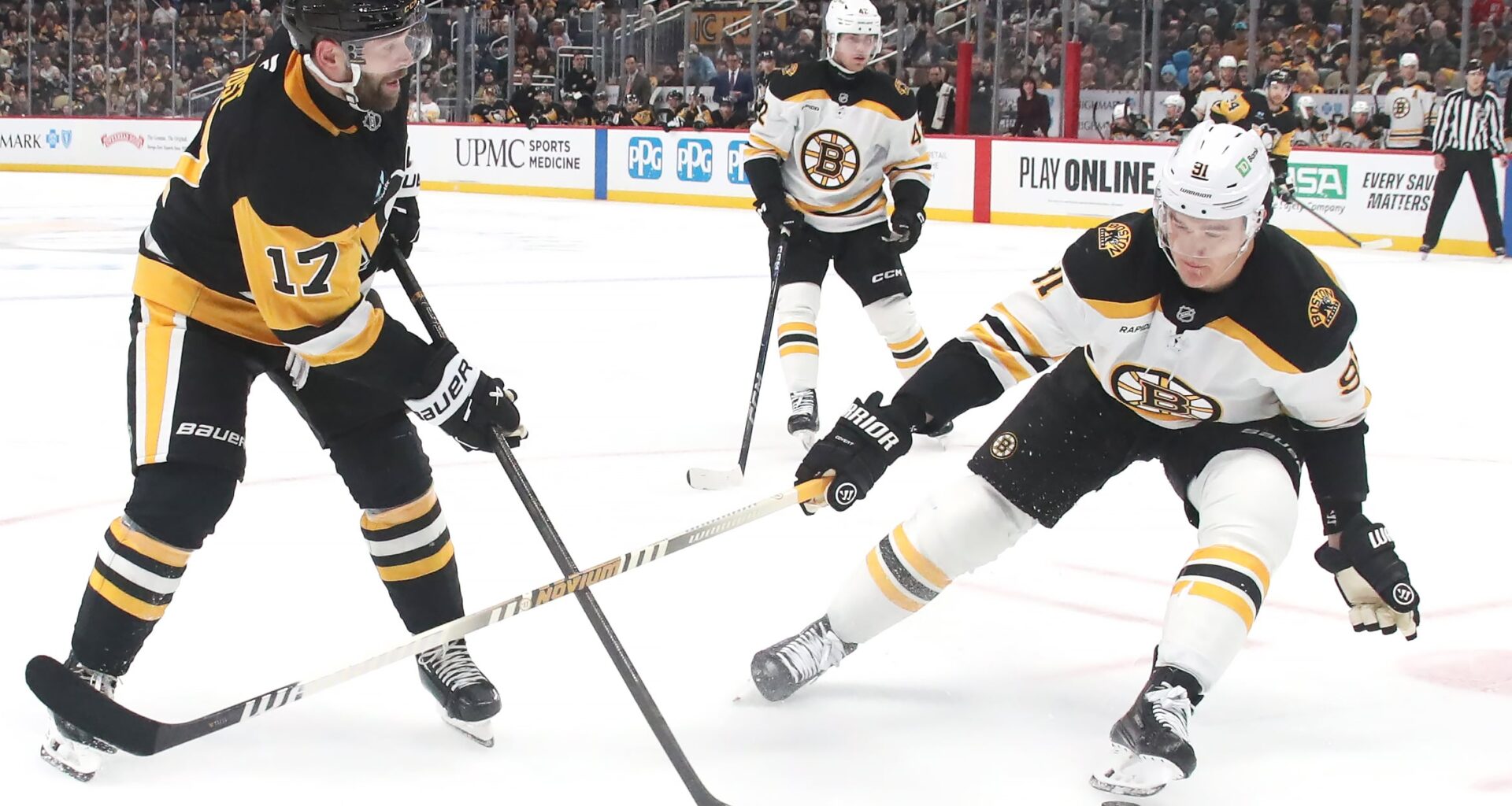 March 8th, Boston Bruins at Pittsburgh Penguins