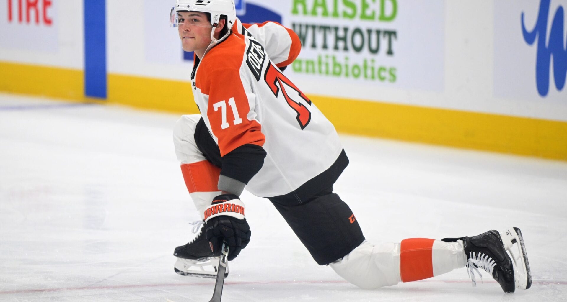 Tyson Foerster signals return to Flyers lineup earlier than anyone expected