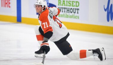 Tyson Foerster signals return to Flyers lineup earlier than anyone expected