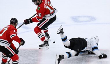 Blackhawks Head West to take on the Mammoth