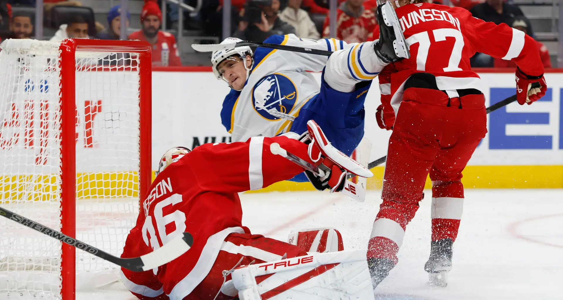 Red Wings Meet Sabres in pivotal Atlantic Division Showdown