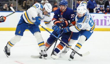 Islanders and Blues feature Return of Former Captain in St. Louis