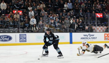 The Mammoth visit the Golden Knights in Vegas