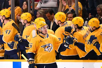 Nashville Predators forward Erik Haula