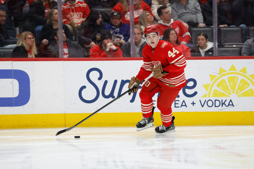 Red Wings Reassign Axel Sandin-Pellikka – Pro Hockey Rumors