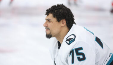 Sharks' Ryan Reaves Out Week-To-Week