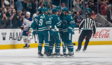Oilers get down early, chase the game in 5-4 loss to Sharks: Recap, Reaction and Highlights